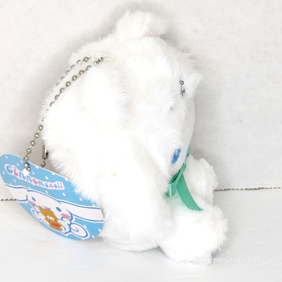 CINNAMOROLL 🐻‍❄️ Polar Bear Suit Sanrio Key Chain ☆》NWT《☆ - Picture 4 of 6